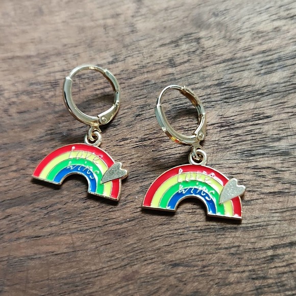 Rainbow Earrings - Picture 4 of 5